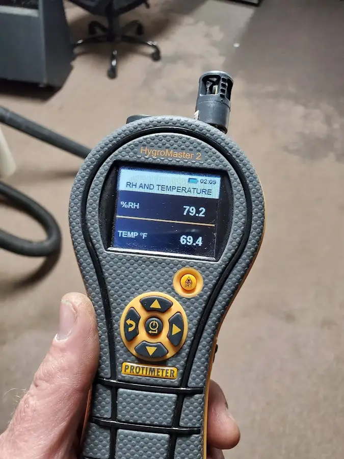 Moisture meter humidity assessment for Fire & Smoke Damage Restoration in Lehman